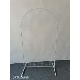 White 180cm Mesh Arch Backdrop Balloon stand (in stock)