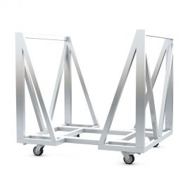 Stage Pit Barrier Trolley for Straight 1M Elements