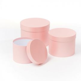 Oasis® Symphony Hat Box (Set of 3) - Pink