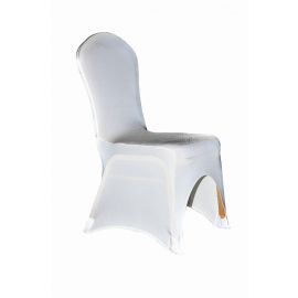 Ivory Spandex Lycra Wedding Banqueting Chair Covers 