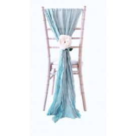 Light Blue Cheesecloth Table Runners 51cm x 335cm