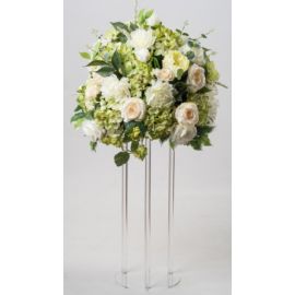 Acrylic Flower Stand Table Pedestal Round 60cm 