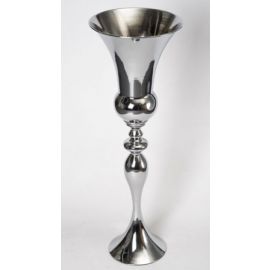 Silver Metal Vase Urn Wedding Centrepiece 72cm 
