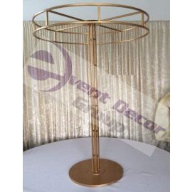 100cm Height Halo Stand with 80cm Ring In Silver (picture shows gold)