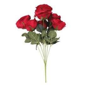 50cm Red Rose Bunch – 7 Heads