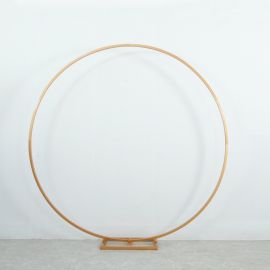 Gold 180cm Simple Circle Backdrop stand 