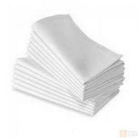 White Spun Polyester Napkins 20"x20"